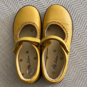 Mini Boden Yellow Flats